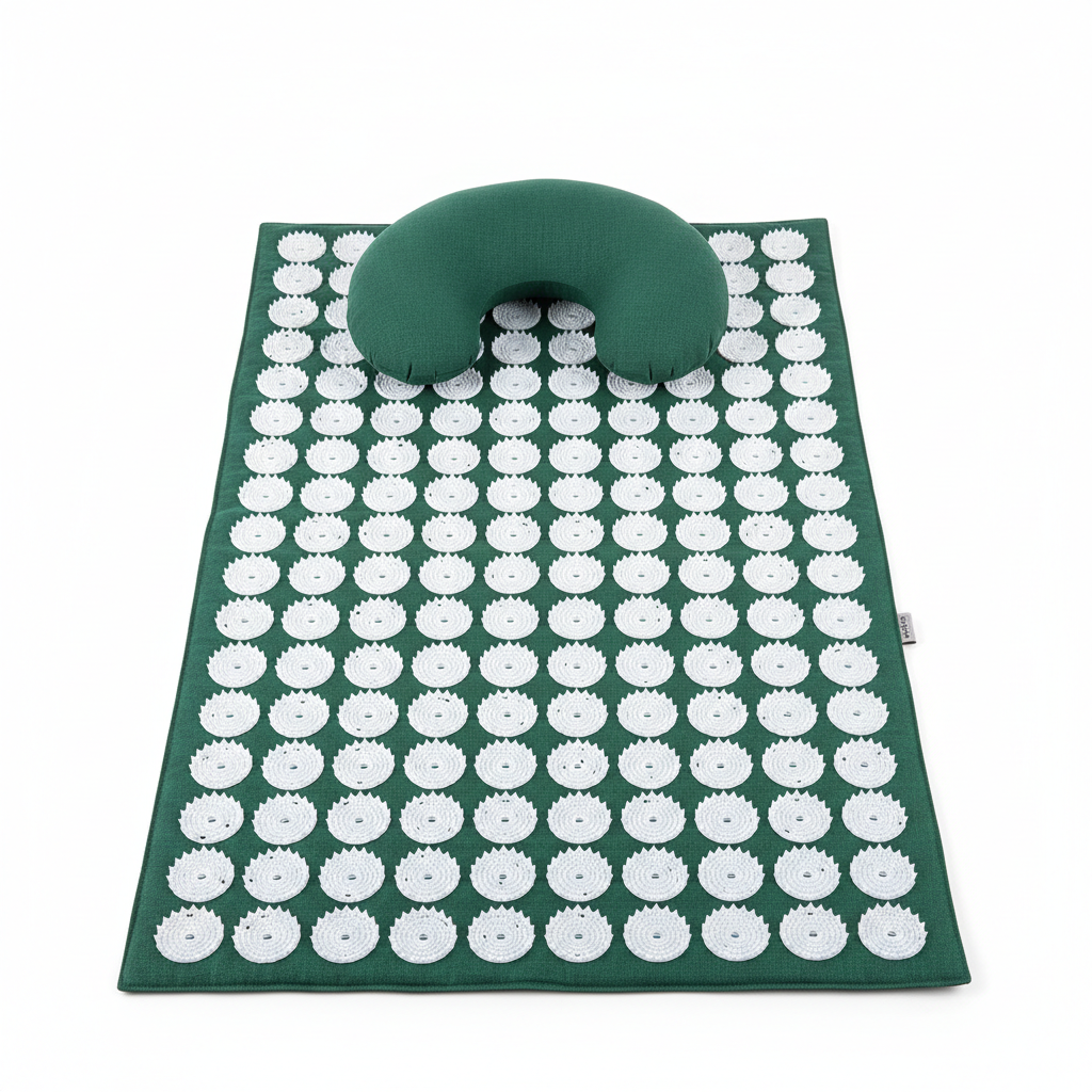 Acupressure Mat and Pillow Set