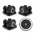 Adjustable Dumbbell Pair (5-25 lbs Each)