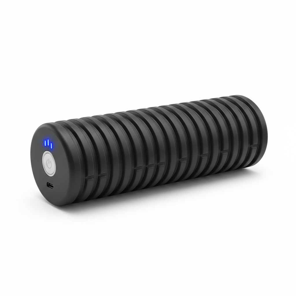 Vibrating Foam Roller with 4 Intensity Levels