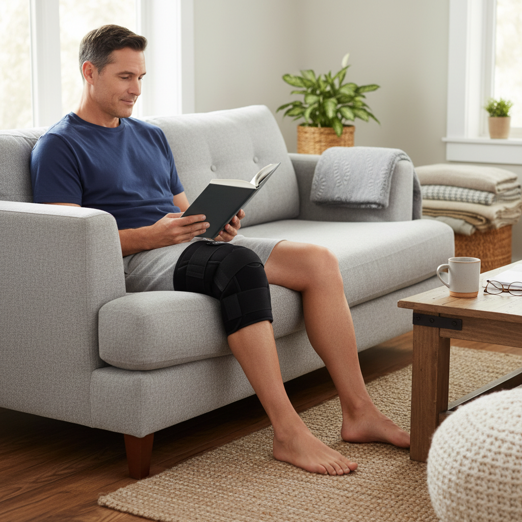 Hot & Cold Therapy Knee Wrap