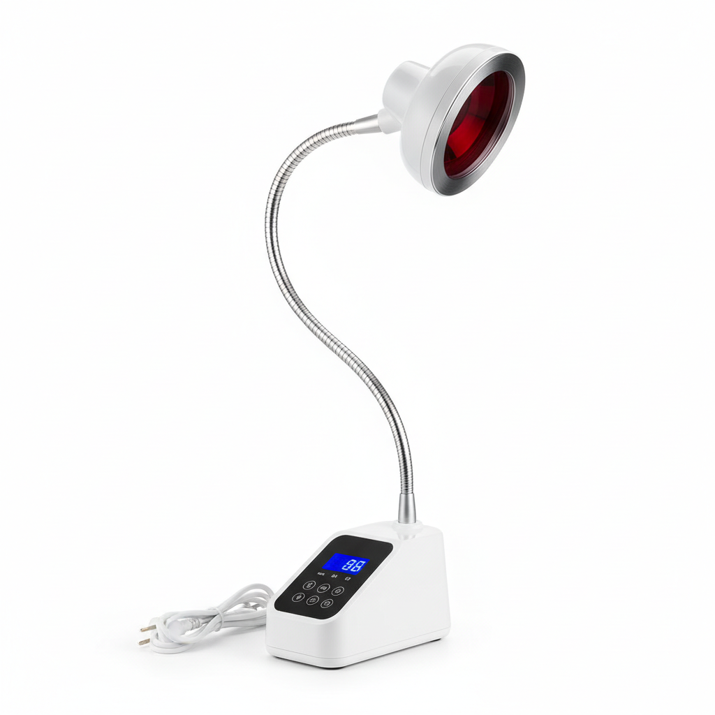 Infrared Heat Lamp with Adjustable Stand