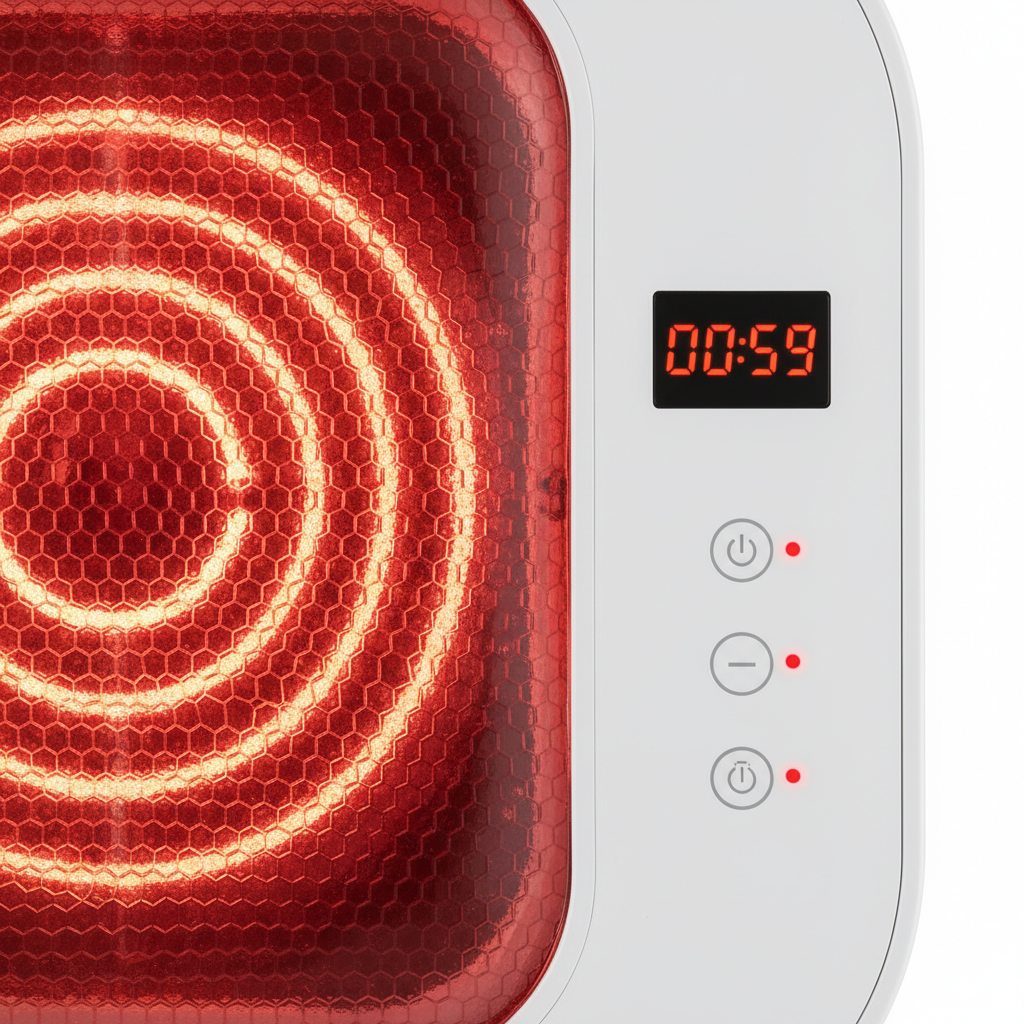 Infrared Heat Lamp with Adjustable Stand