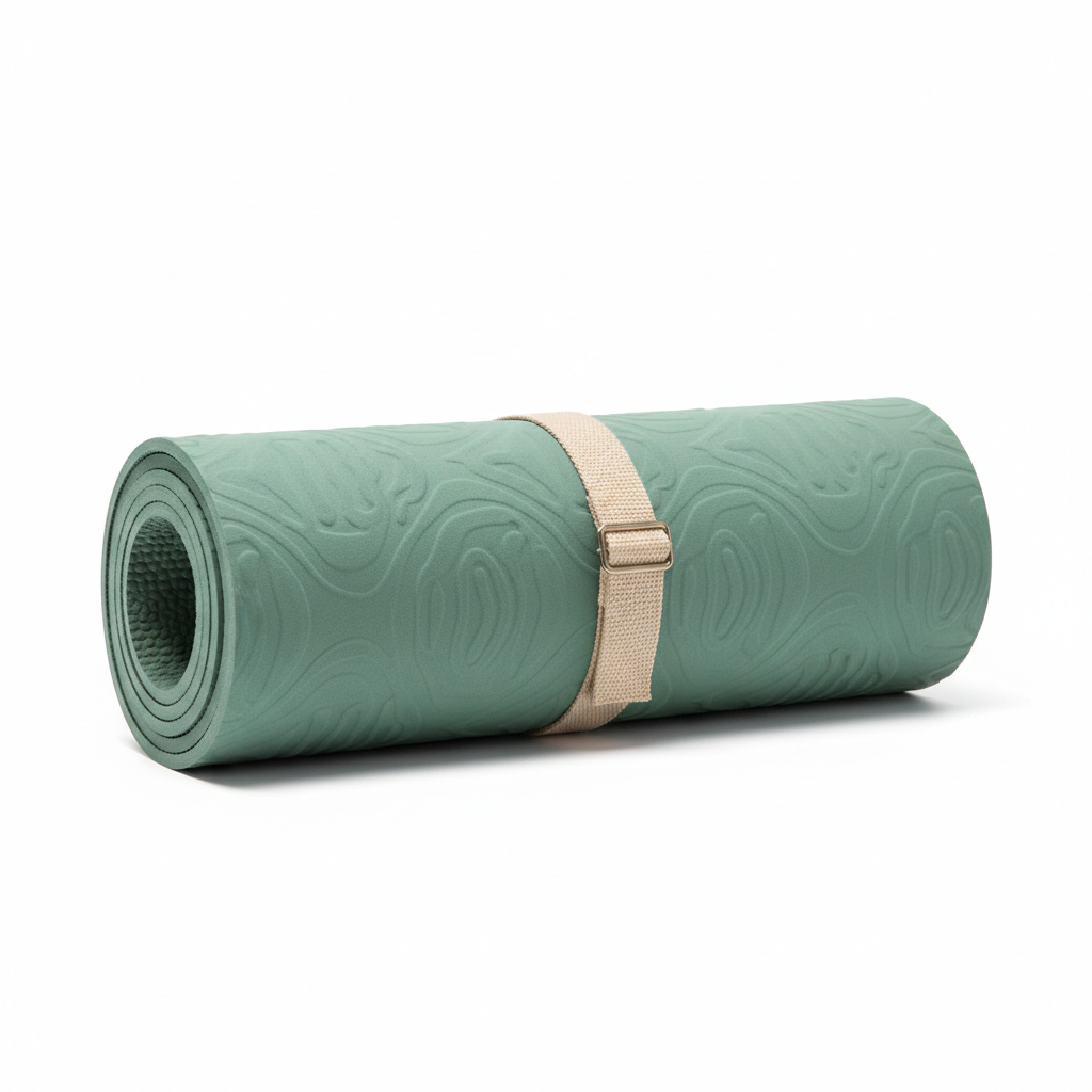 Premium Non-Slip Yoga Mat with Carrying Strap