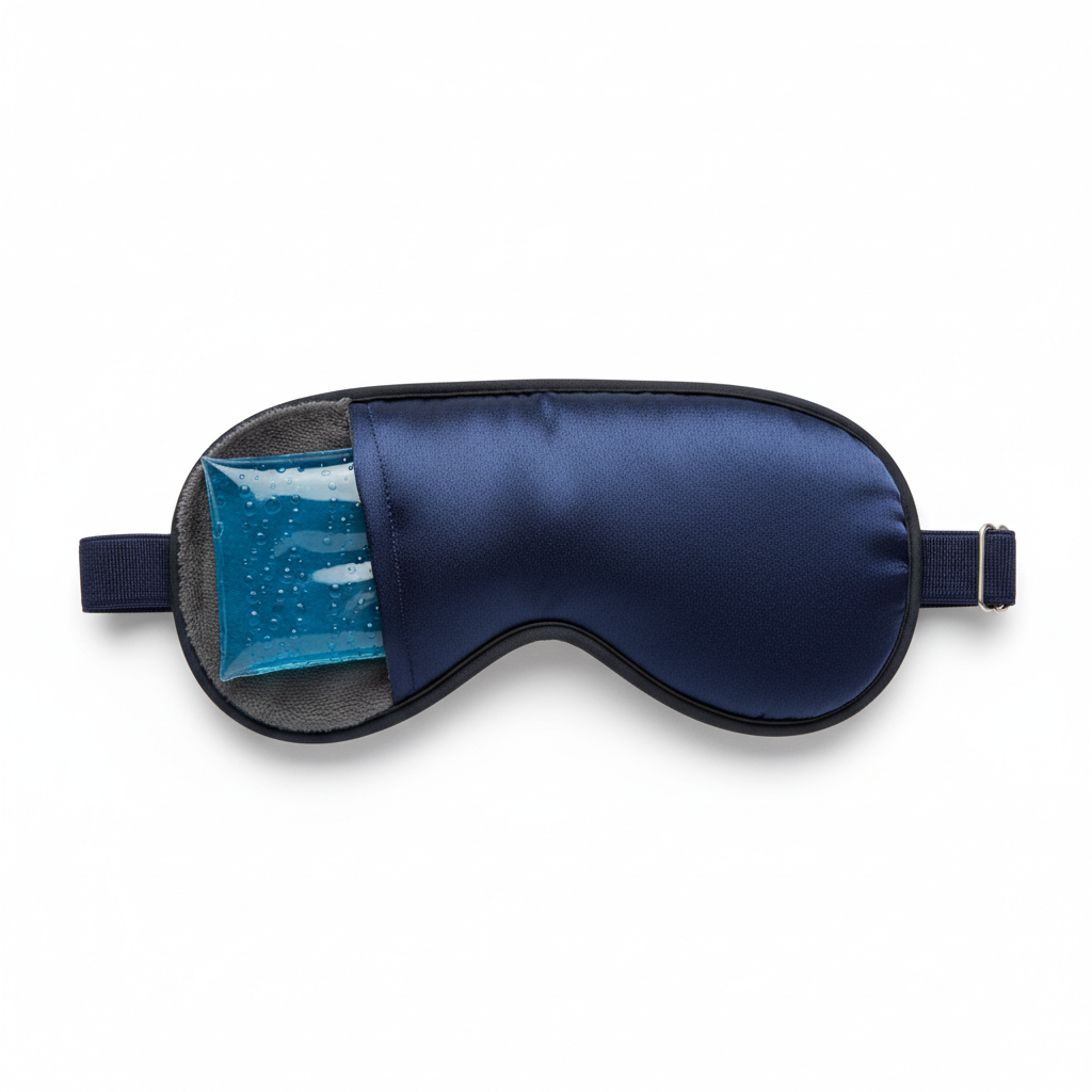Weighted Sleep Eye Mask with Cooling Insert