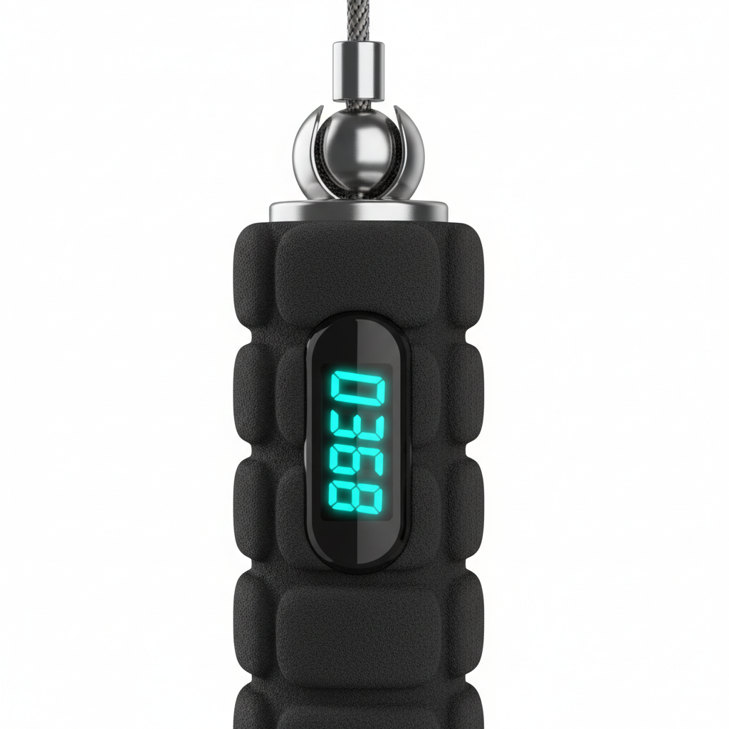 Smart Jump Rope with Digital Counter & App Sync