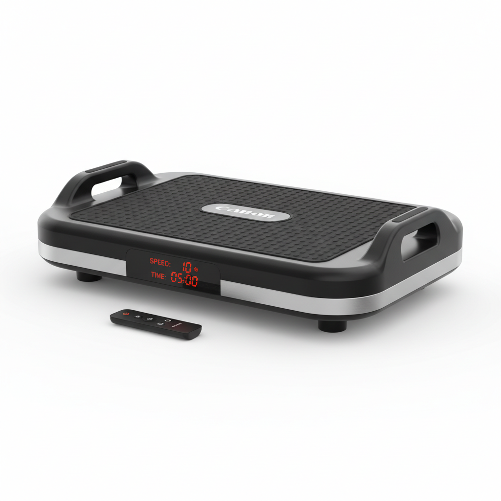 Whole Body Vibration Platform with Resistance Bands