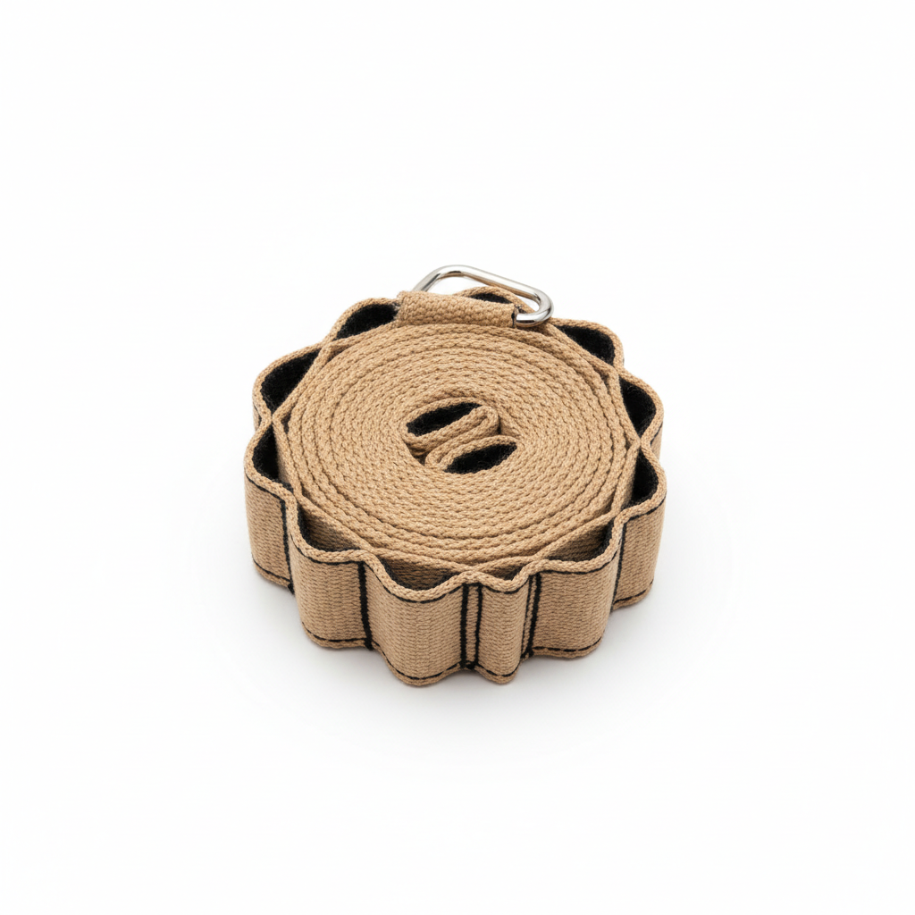 Yoga Stretching Strap with Loops